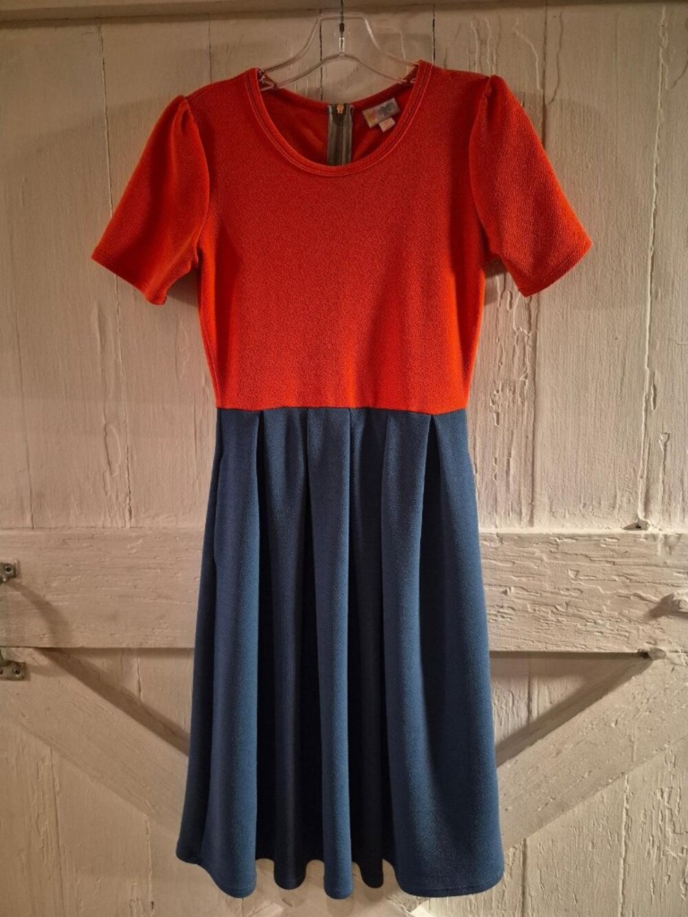 Colorblock Blue Coral Two
